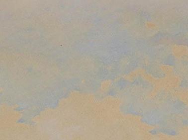 Фрагмент Стога сена в поле