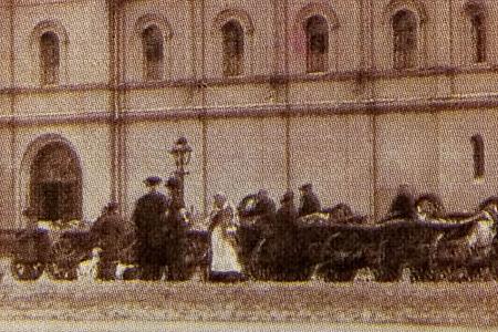 Фрагмент Страстной монастырь.