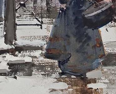 Фрагмент Street Scene in Paris