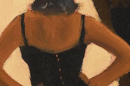 Фрагмент STUDY FOR LADY STRIPPER