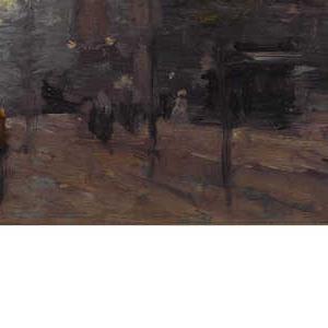 Фрагмент STUDY FOR RAINY DAY, COLUMBUS CIRCLE