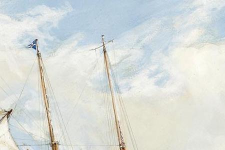 Фрагмент SUNNY MORNING FULL-SAIL