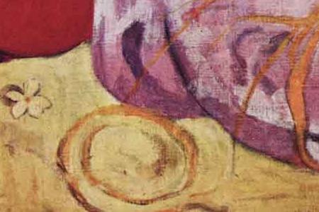 Фрагмент Таитянки сцена на берегу