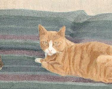 Фрагмент Taking over the bed