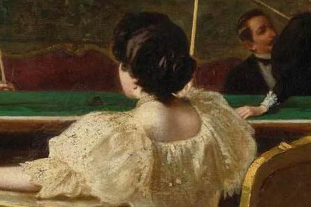 Фрагмент THE BILLIARDS PLAYERS