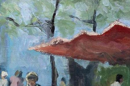 Фрагмент THE FLOWER MARKET