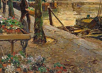 Фрагмент THE FLOWER MARKET