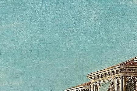 Фрагмент The Grand Canal Venice looking toward the south east with Santo Stae and the Fabbriche Nuove