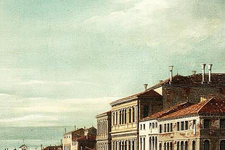 Фрагмент The Grand Canal Venice looking toward the South East with Santo Stae and the Fabbriche Nuove