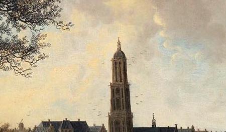 Фрагмент THE HAGUE-A PANORAMIC VIEW OF RHEE