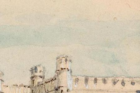 Фрагмент The Imperial Stables in Peterhof