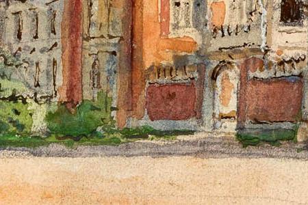 Фрагмент The Imperial Stables in Peterhof