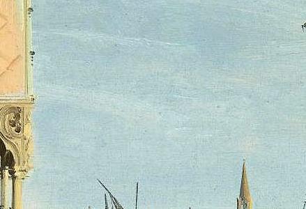 Фрагмент THE PIAZZETTA VENICE WITH THE SOUTHWEST