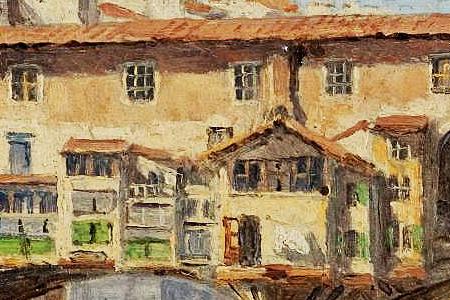 Фрагмент THE PONTE VECCHIO, FLORENCE