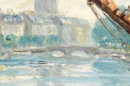 Фрагмент THE-RIVER-ODET-AT-QUIMPER