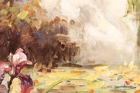 Фрагмент The water garden.