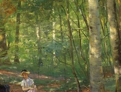 Фрагмент THE WOODLAND GLADE