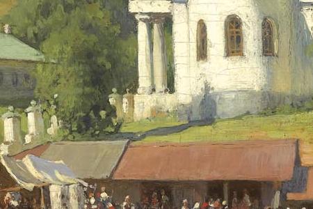 Фрагмент Торговый день в Плёсе