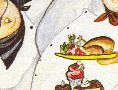 Фрагмент Три повара не веселе