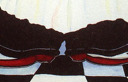 Фрагмент Три повара с подносами