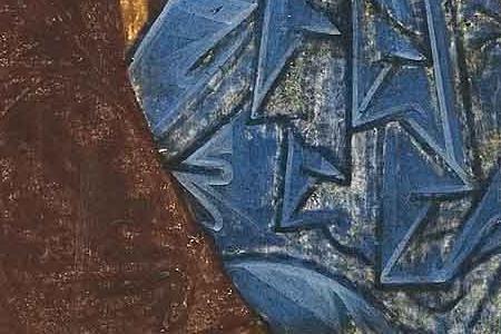 Фрагмент Троица. 1425-1427.