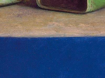 Фрагмент Цветные баночки для чая II