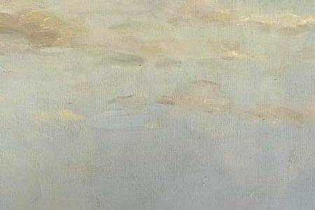 Фрагмент Туман над рекой