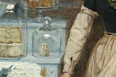 Фрагмент UNE BOUTIQUE DE FROMAGES THE CHEESE VENDOR