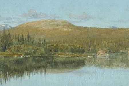 Фрагмент УРАЛЬСКИЙ ПЕЙЗАЖ