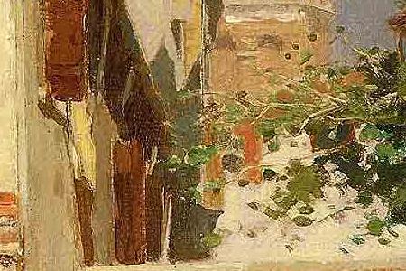 Фрагмент Утро в  Вениции