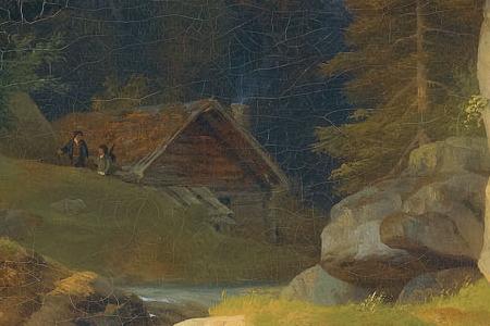 Фрагмент В горах норвегии