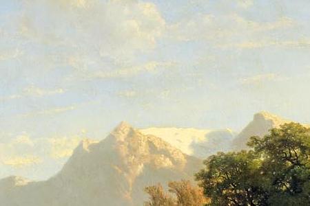 Фрагмент В горах Швейцарии