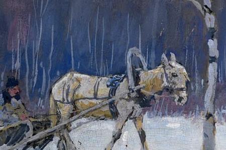 Фрагмент В лес за дровами