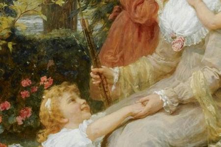 Фрагмент В саду