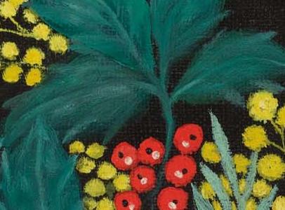 Фрагмент VASE DE FLEURS