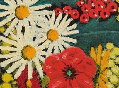 Фрагмент VASE DE FLEURS