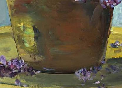 Фрагмент VASE OF LILACS