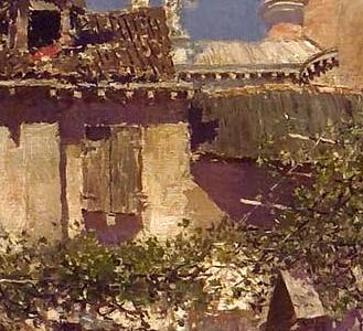 Фрагмент Venetian Canal Scene