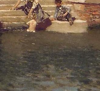 Фрагмент Venetian Canal Scene