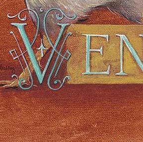 Фрагмент Венецианский петух