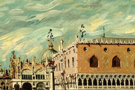 Фрагмент VENEZIA PALAZZO DUCALE