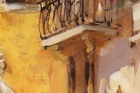 Фрагмент Venice morning.