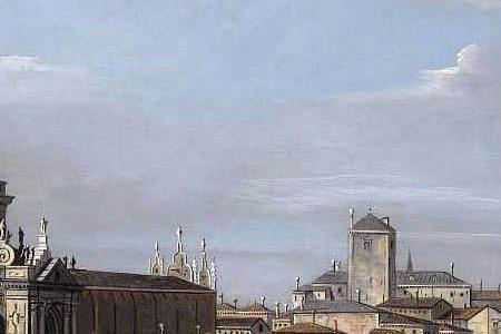 Фрагмент VENICE THE ENTRANCE TO THE GRAND