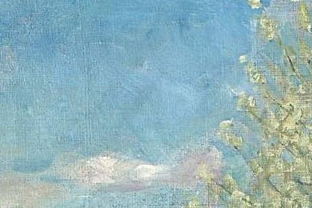 Фрагмент Весенний пейзаж