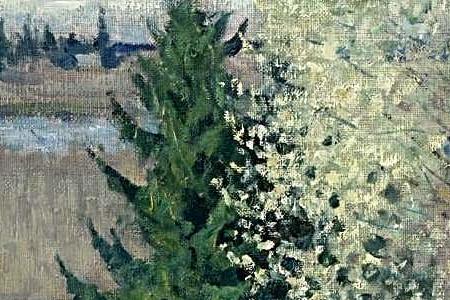 Фрагмент Весенний пейзаж