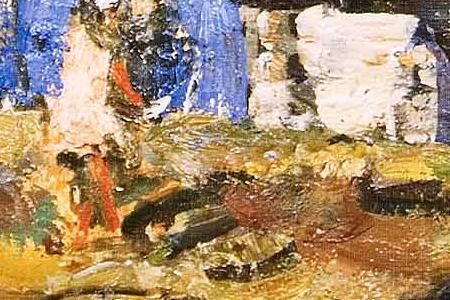 Фрагмент Весна в Терпигореве.