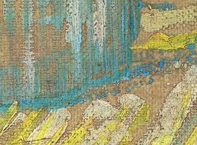 Фрагмент Ветка в стакане