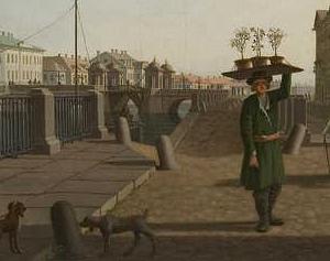 Фрагмент Вид на Аничков мост версия 2