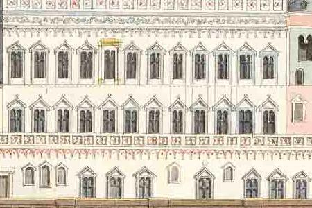 Фрагмент Вид на Кремль