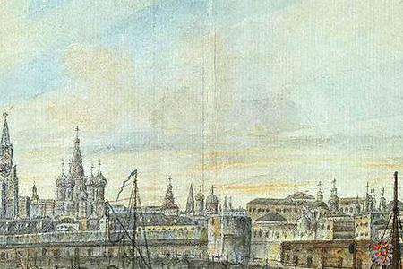 Фрагмент Вид на Воспитательный дом